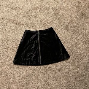 NWOT Free People Suede Skirt